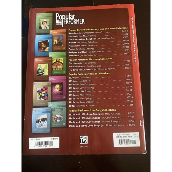 Holiday Hits - The Best Songs of Christmas - Early Advanced Piano - Picture 2 of 4